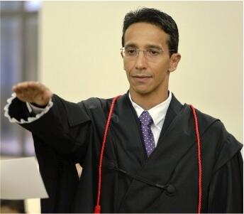Paulo André Campos Trindade, foi empossado no cargo de promotor de justiça substituto (Foto: Divulgação)