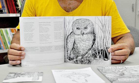 O evento é uma parceria entre a escola e o artista (Foto Rodrigo Sales)