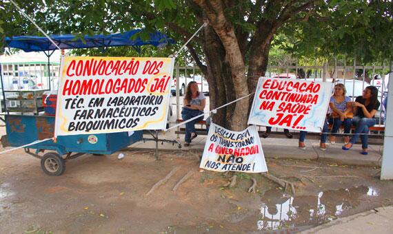 Sindicato diz que quantidade de profissionais é pequena para atender à demanda (Foto: Diane Sampaio)