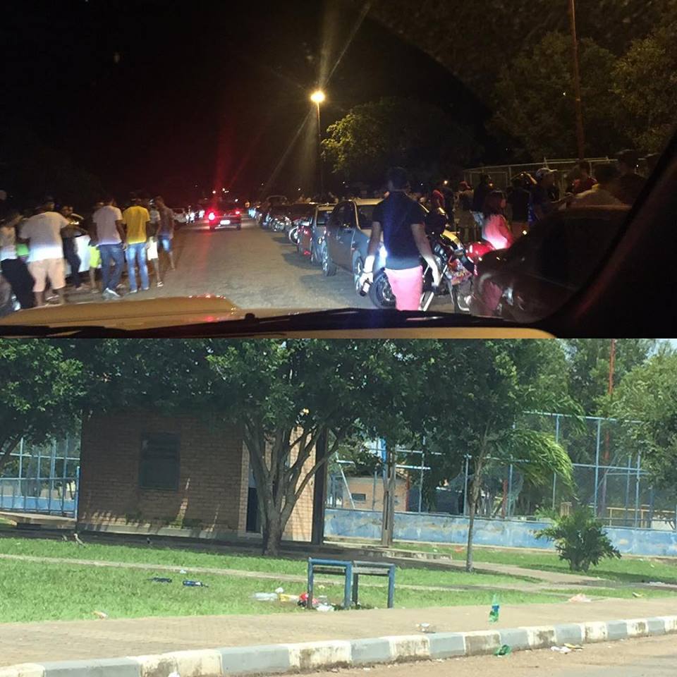 Praça era conhecida como ponto de encontro das famílias e crianças do bairro, mas jovens usam local para fazer “festas” e baderna