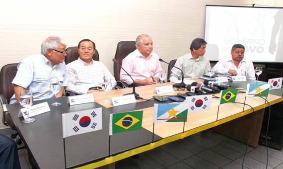 Empresa sul-coreana também tem projetos destinados para a área de saúde (Foto: Diane Sampaio)