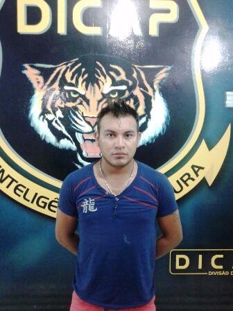 Rodrigues foi encaminhado a DICAP onde foi cumprido o mandado de prisão expedido pela Vara de Execuções Penais (Foto: Divulgação)