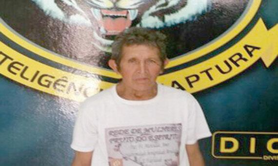 Homicida Miguel da Silva, de 65 anos, foi recapturado anteontem (Foto: Divulgação)
