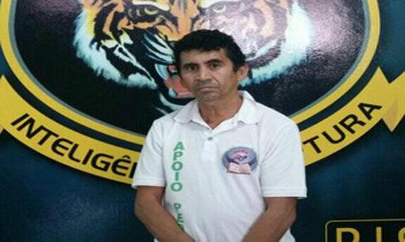 Gilmar Melo foi recapturado anteontem na sede do Cantá (Foto: Divulgação)