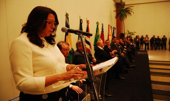 Governadora Suely Campos destacou que Roraima é dependente de recursos federais (Foto: Fernando Matos)