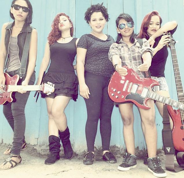 Banda Aquisição, formada somente por mulheres, é uma das atrações do evento (Foto: Divulgação)