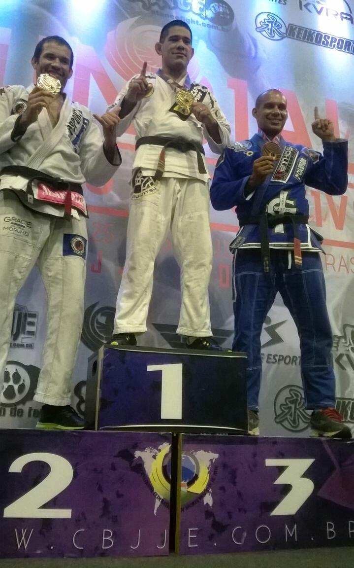 Gabriel Castro ganhou o terceiro lugar durante disputa do campeonato mundial na sexta-feira, 24, em São Paulo (Foto: Divulgação)