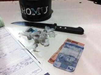 Apreensão ocorreu na noite de sexta-feira, 24, durante abordagem de rotina da Ronda Ostensiva Municipal (Romu) (Foto: Divulgação)