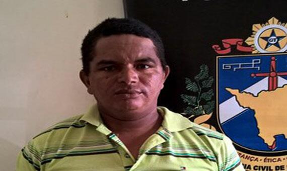 Vangelito da Silva, o “Buiú”, foi recapturado após esfaquear um vizinho, no bairro Nova Cidade (Foto: Divulgação)