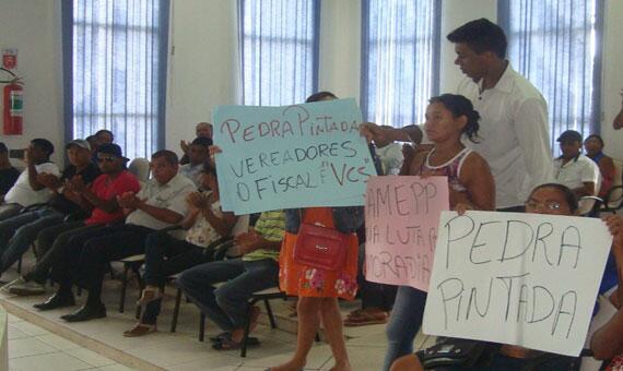 Representantes de movimentos participaram da reunião no plenário da Câmara (Foto: Ribamar Rocha)