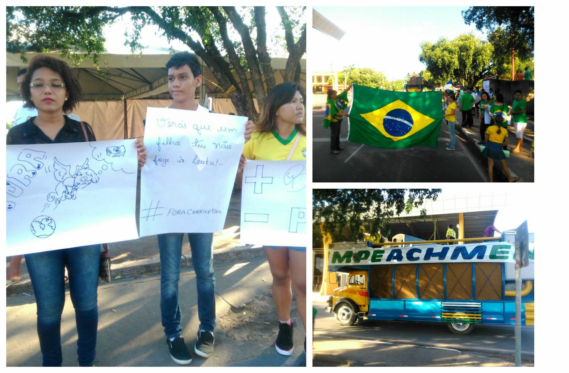 Protestos reúnem menos manifestantes do que o esperado