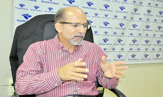 Delegado da Receita Federal em Roraima, Omar Rubim: “O imposto deve ser declarado até o dia 30 de setembro” (Foto: Arquivo/Folha)