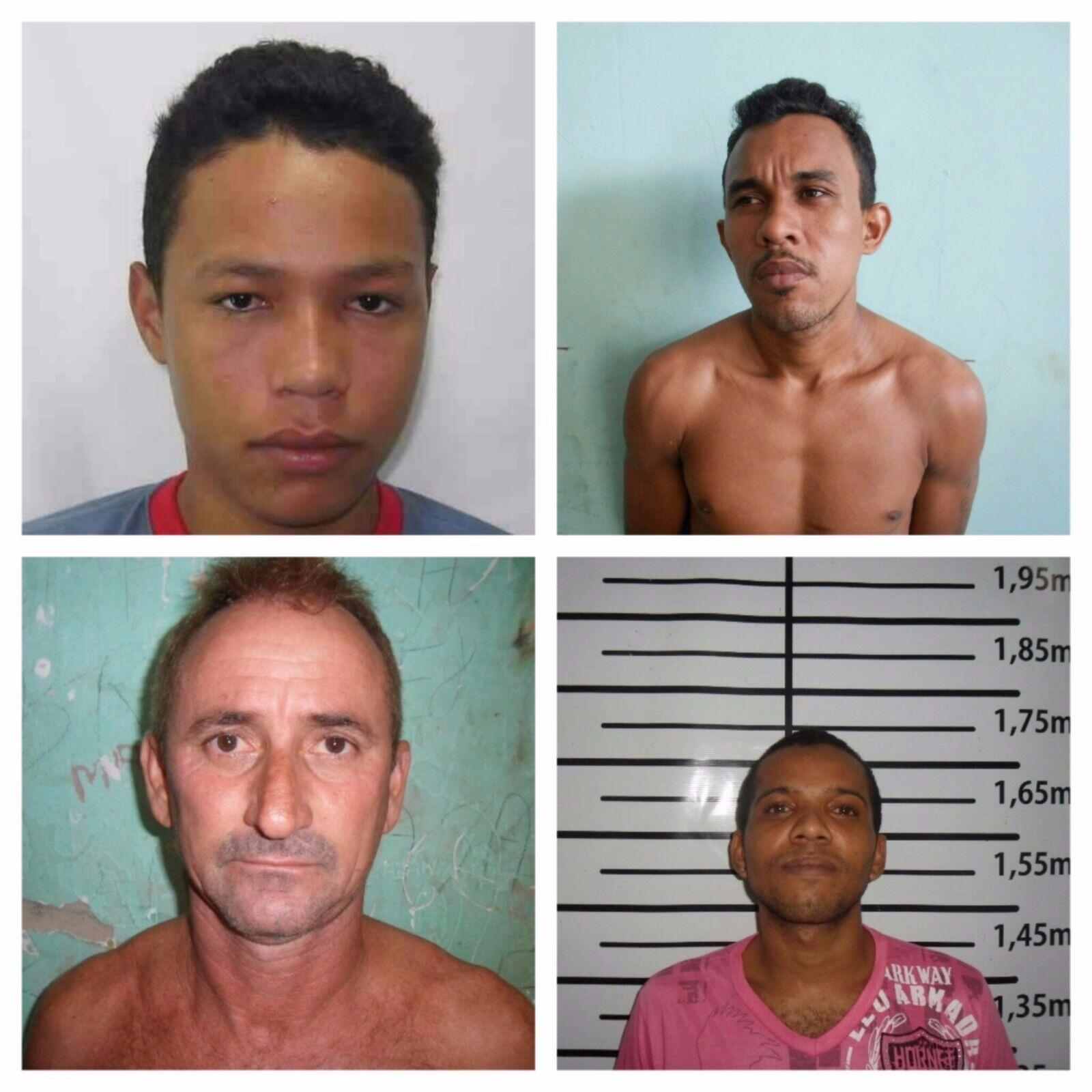 Oito presidiários estão foragidos. Polícia pede ajuda na recaptura (Foto: Divulgação/Dicap)
