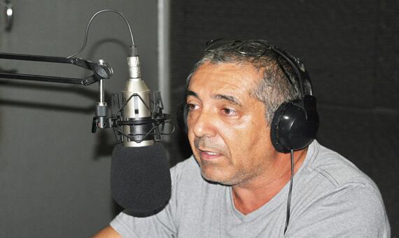 Professor Mateus Silva é um dos representantes do comando de greve (Foto: Samara Cordeiro)