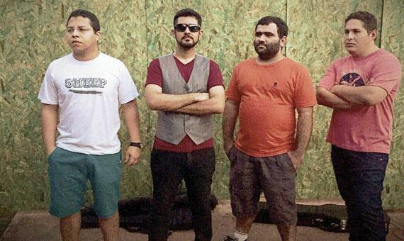 Ramon Ihama, Handson Gomes, Luan Almeida e Rodrigo Souza formam a Sheep