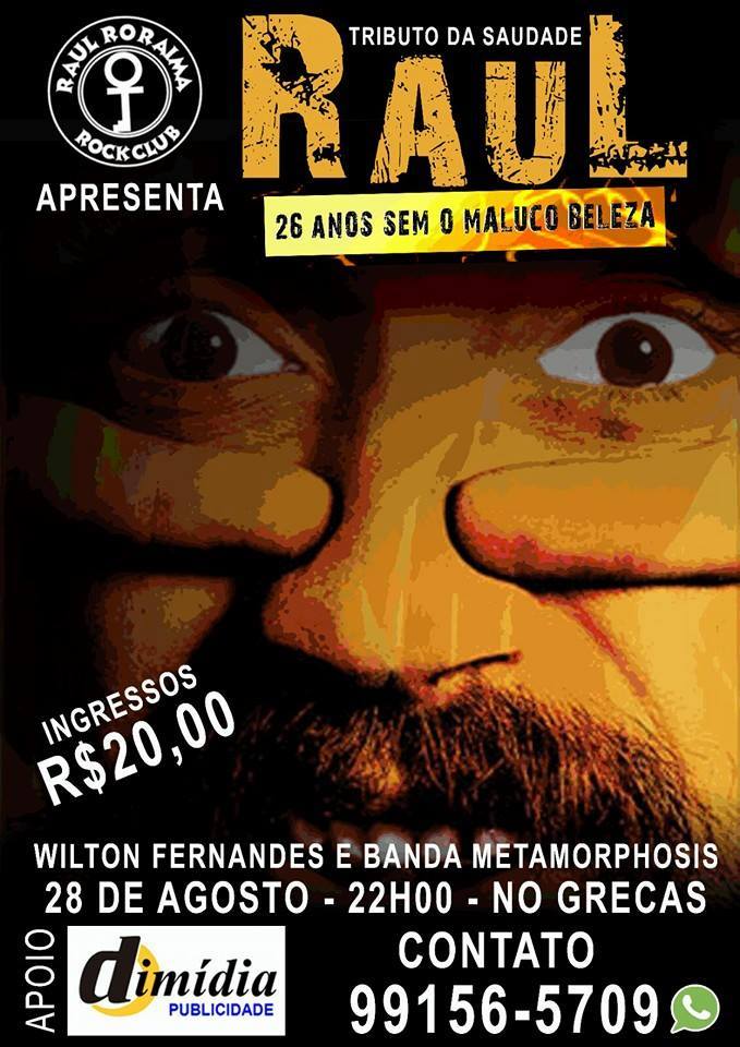 Show é em homenagem aos 26 anos sem o músico (Foto: Divulgação)