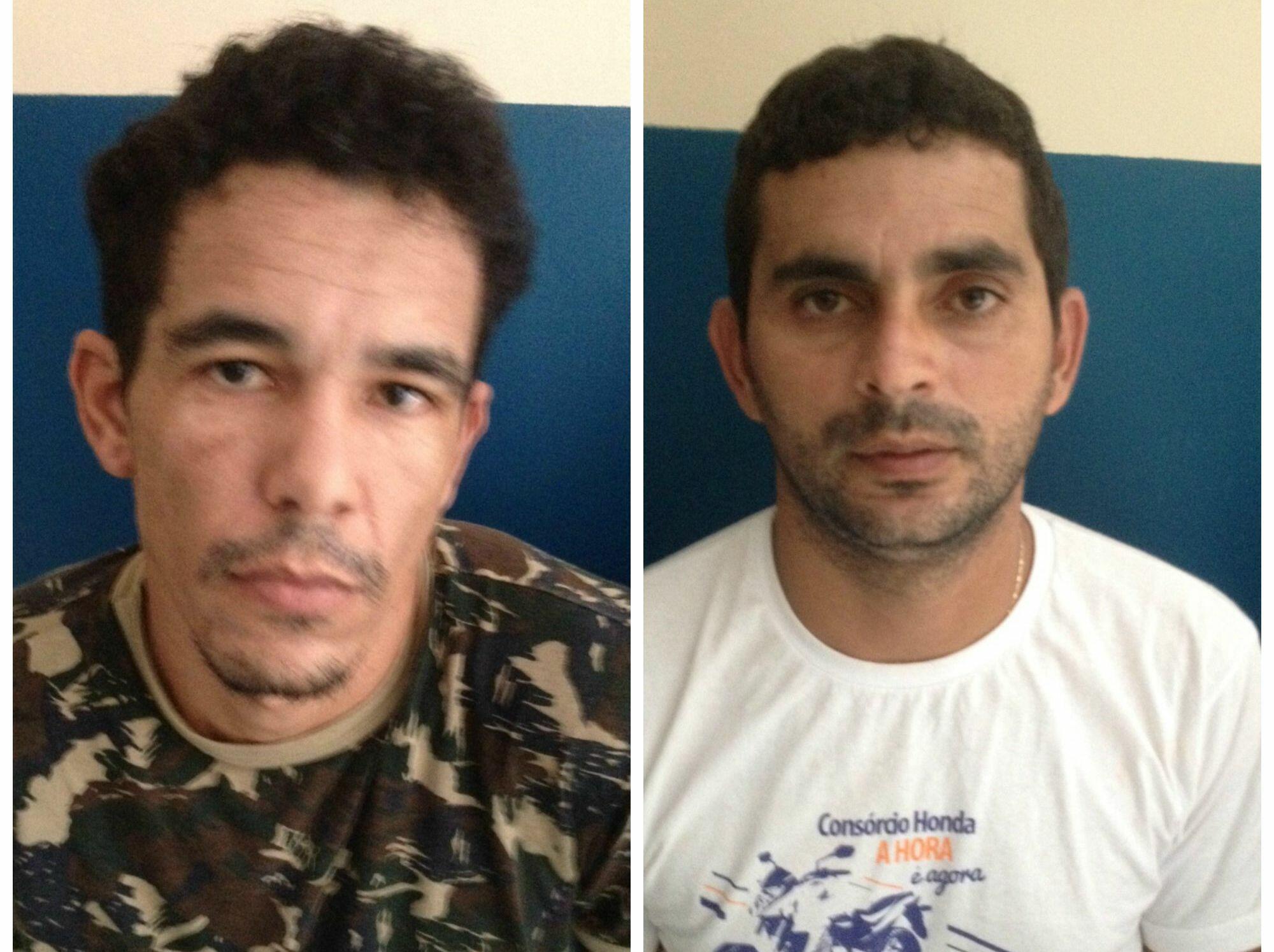 Dois homens foram conduzidos à delegacia devido suspeitas de estarem ajudando na fuga de Alexandre e Edivaldo