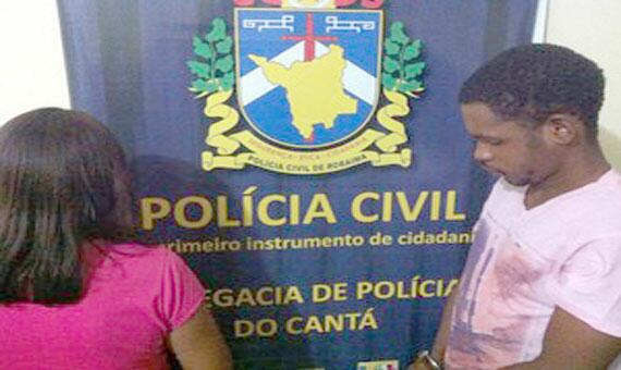 A mãe da criança e Alex Claro, suspeito de abusar da menina, foram presos anteontem é já estão na cadeia (Foto: Divulgação)
