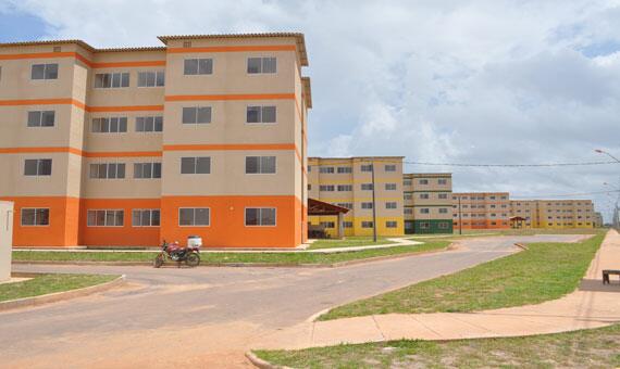 Conjuntos habitacionais estão prontos (Foto:Samara Cordeiro)