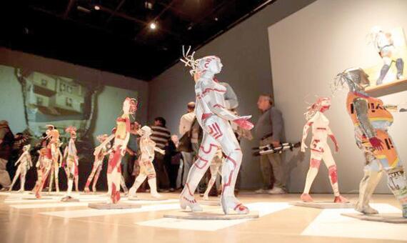 Exposição Orifício - Foto - Arquivo Sesc
