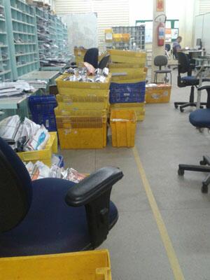 Correios não conseguem mais entregar correspondências nos bairros da Capital (Foto: Divulgação)
