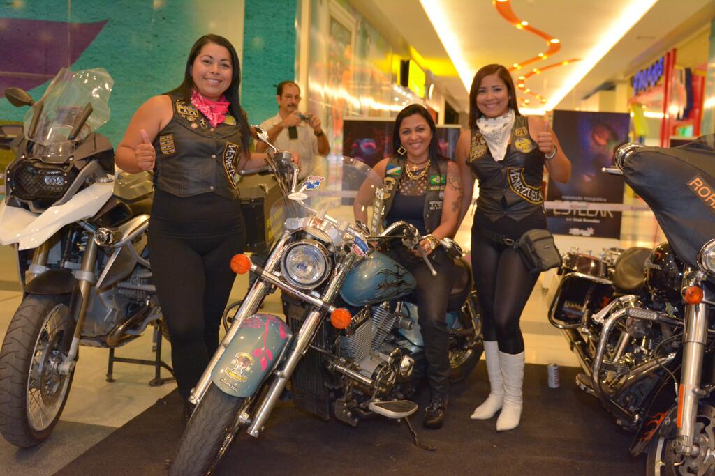 O evento conta com apoio da Fetec e teve presença de motociclistas venezuelanas