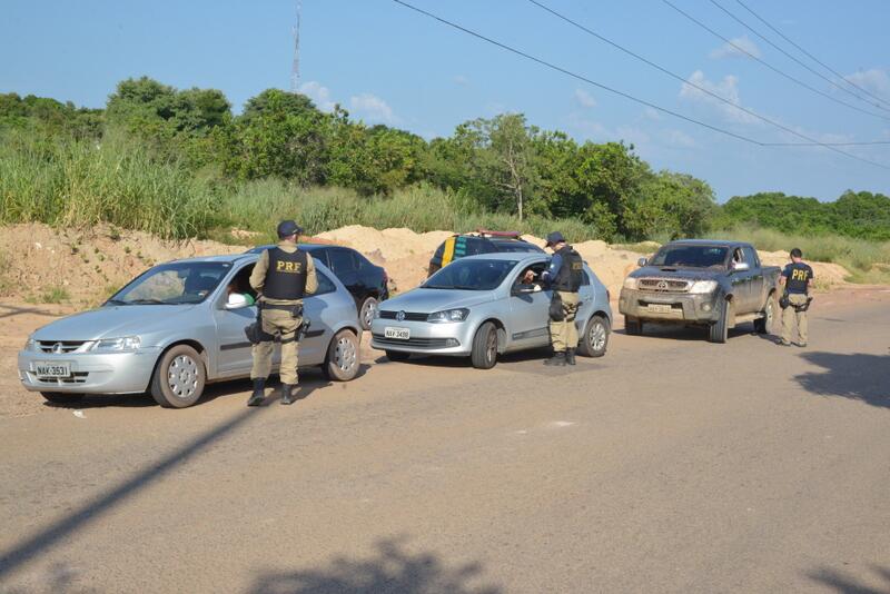 Operações conjuntas dos órgãos de segurança combatem a criminalidade e o uso de álcool ao volante (Foto: Samara Cordeiro)
