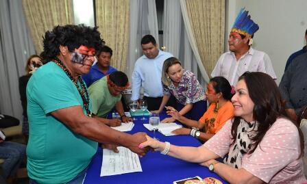 Foi apresentada uma pauta resumida com 26 pontos reivindicados pelas comunidades (Foto: Divulgação)