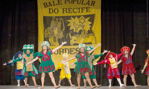 Apresentação da Cia Balé Popular do Recife – Foto: Divulgação