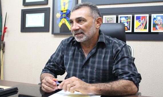 Senador Telmário Mota: “eu consultei minha base, meu partido e aceitei o convite”(Foto: Diane Sampaio)