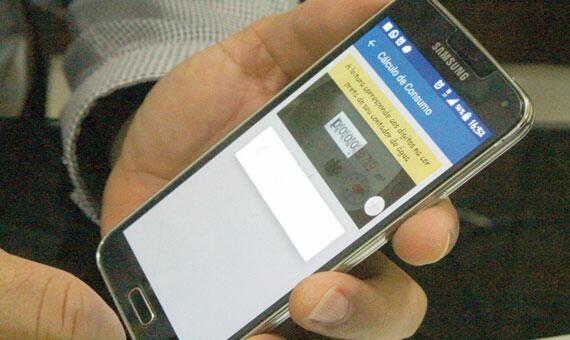Aplicativo está disponível apenas para os usuários que possuem smartphones (Foto: Diane Sampaio)