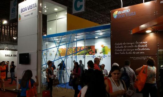 Espaço Roraima na 43° Feira da Abav Expo Internacional de Turismo – Foto: Hélio Zanona