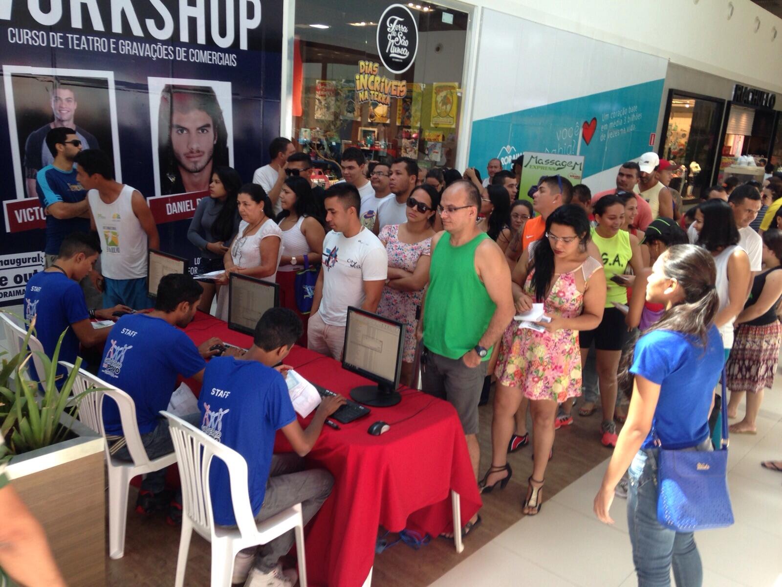 A entrega dos kits está acontecendo no espaço Central de Ingressos, no Roraima Garden Shopping, até às 20 horas