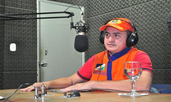 Coronel Clediomar Ferreira é secretário executivo da Defesa Civil do Estado (Foto: Samara Cordeiro)