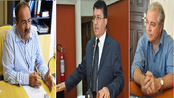 Chico Rodrigues, Flamarion Portela e Neudo Campos opinaram a respeito do futuro de Roraima (Foto:Arquivo/Folha)