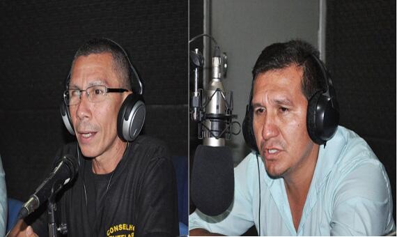 Conselheiros Augusto Valente e Aldecimário Barros denunciaram várias irregularidades no pleito (Foto: Samara Cordeiro)