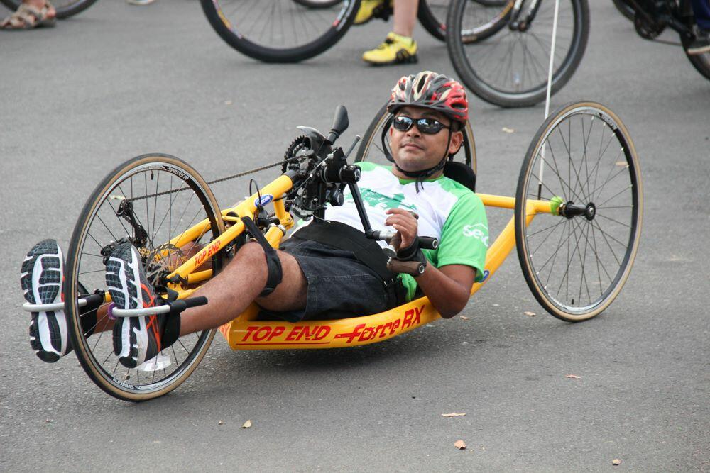 Atleta Hermano Damasceno busca apoio para participar de competição que acontece no Rio de Janeiro (Foto: Divulgação/Sesc Roraima)
