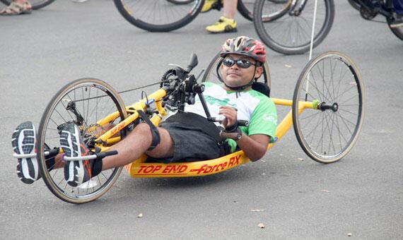 O roraimense percorre cerca de 25 km diariamente para se preparar - Foto - Divulgação