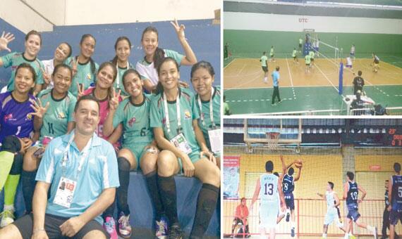 Equipe feminina de futsal; vôlei e basquete masculino só venceram no Jubs - Foto – Divulgação