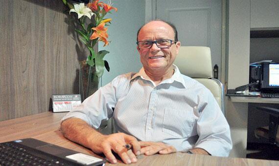Dr. Marcos Albuquerque, especialista, com área de atuação em densitometria óssea, fala sobre a Osteoporose  (Fotos Rodrigo Sales)