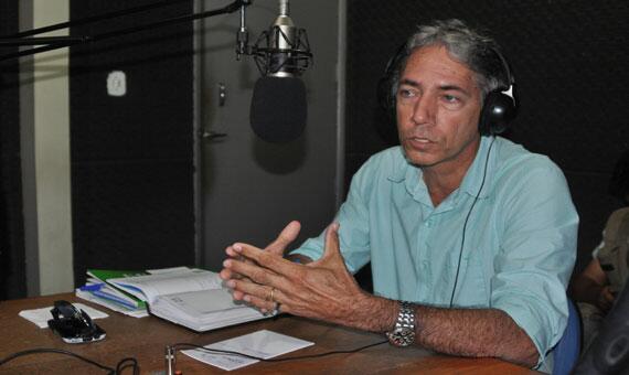 Presidente da Aderr, Vicente Barreto: “Acredito que com essa auditoria iremos elevar nosso status de médio risco para livre de aftosa com vacina”, disse (Foto: Samara Cordeiro)