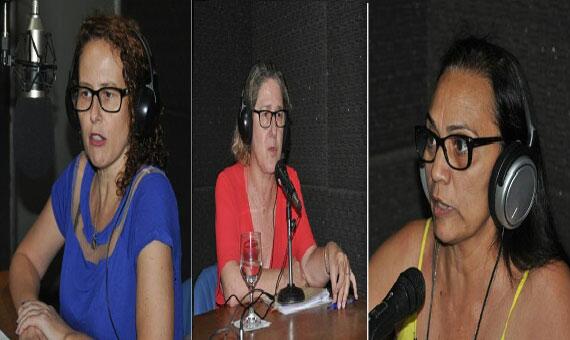 As candidatas das chapas 11, 13 e 14 afirmam que falta diálogo interno e com o poder Executivo (Foto: Samara Cordeiro)