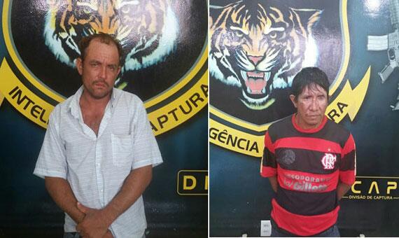 Foragidos foram recapturados ontem (Foto: Divulgação/Dicap)