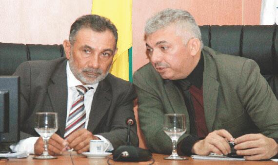 Senador Telmário Mota e deputado estadual Oleno Matos protocolaram a representação (Fotos: Divulgação)