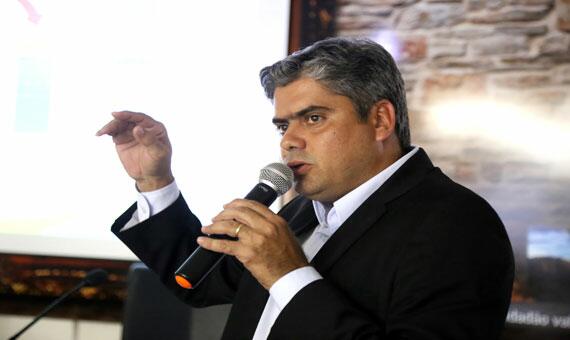 Presidente da Eletrobras em Roraima, Rodrigo Moreira: “O reajuste é calculado pela Aneel”(Foto: Antônio Diniz)