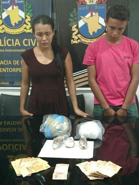 Os jovens Paula Suelen de Sousa Bessa 18, e Igor Alves, 18. (Foto: Divulgação)
