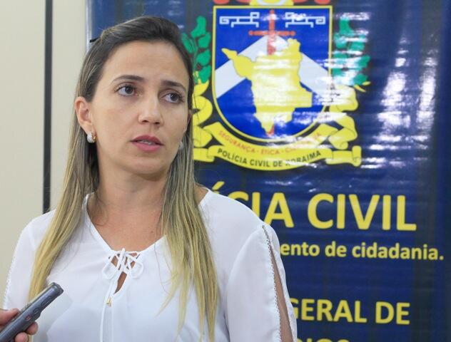 Delegada Elisa Mendonça (Foto: Diane Sampaio)