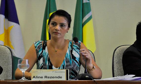 Vereadora Aline Rezende confirmou sua candidatura a prefeita (Foto: Arquivo/Folha)