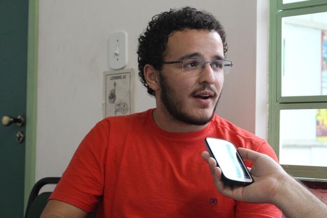 Milton Vilar, estudante de Medicina da UFRR