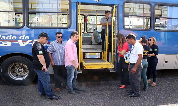 Problemas nos equipamentos destinados à acessibilidade foram identificados (Foto: Antonio Diniz)